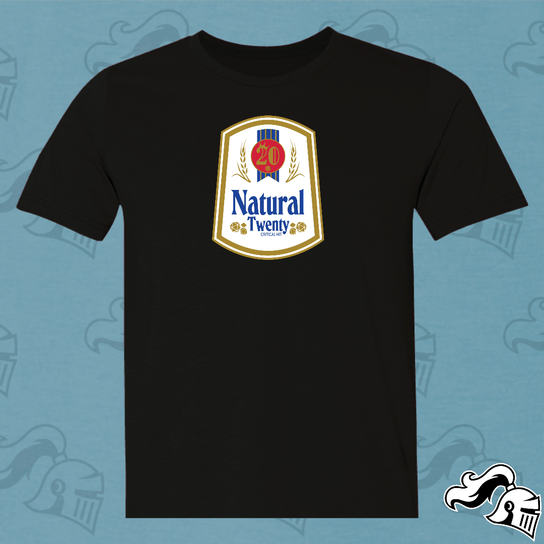 Natural Natty 20 Game Knight Apparel