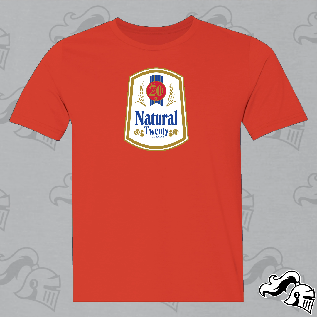 Natural Natty 20 Game Knight Apparel