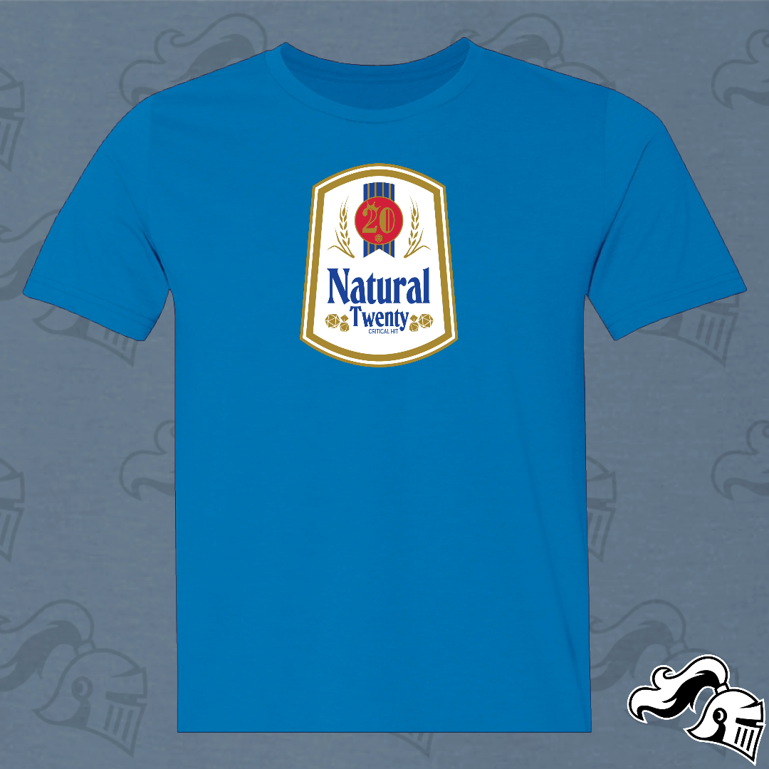 Natural Natty 20 Game Knight Apparel