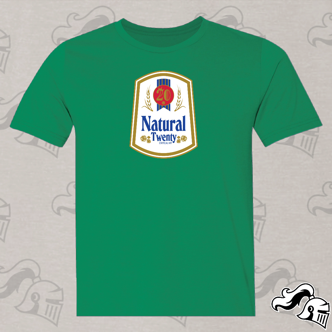 Natural Natty 20 Game Knight Apparel