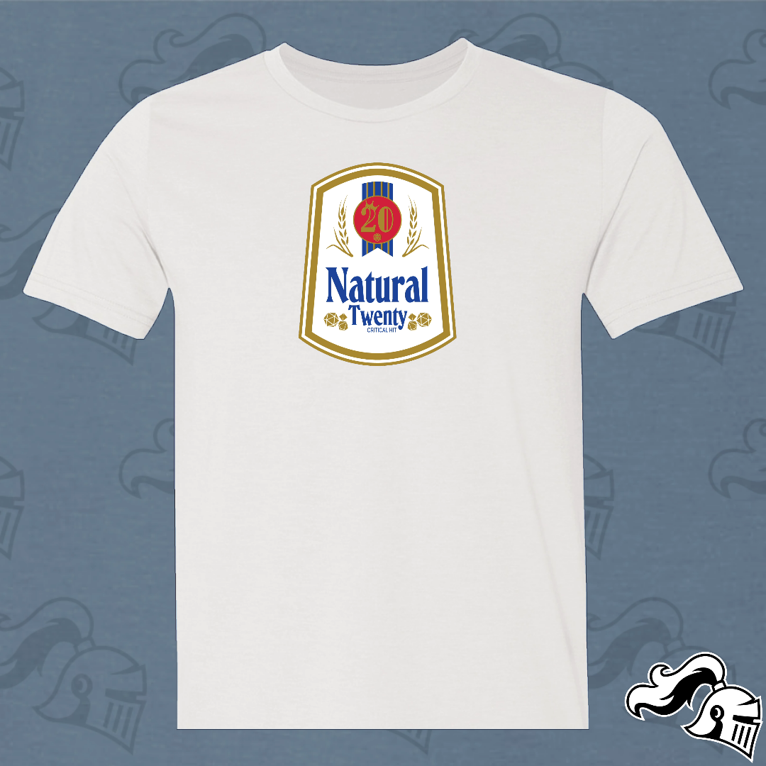 Natural Natty 20 Game Knight Apparel