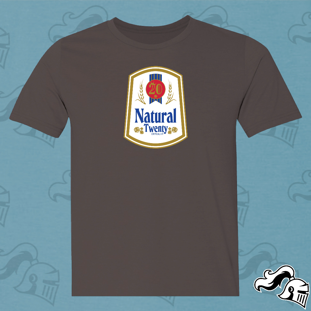 Natural Natty 20 Game Knight Apparel