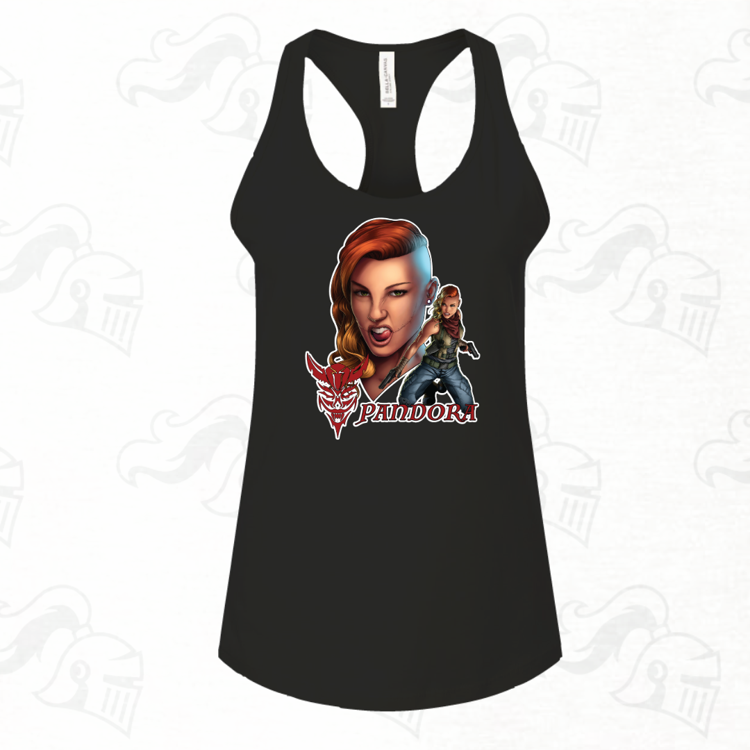Pandora Color Womens Racerback Tank