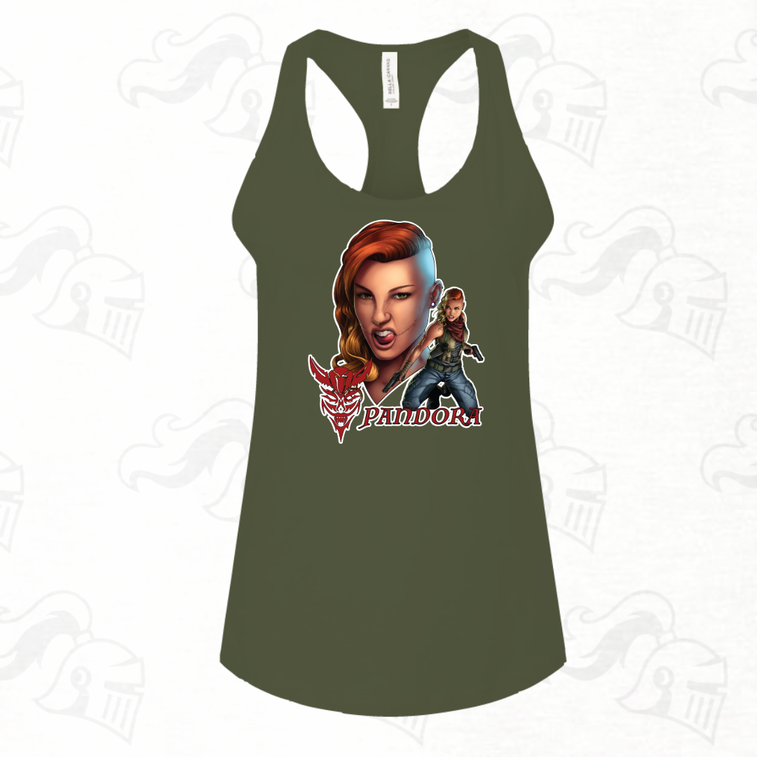Pandora Color Womens Racerback Tank