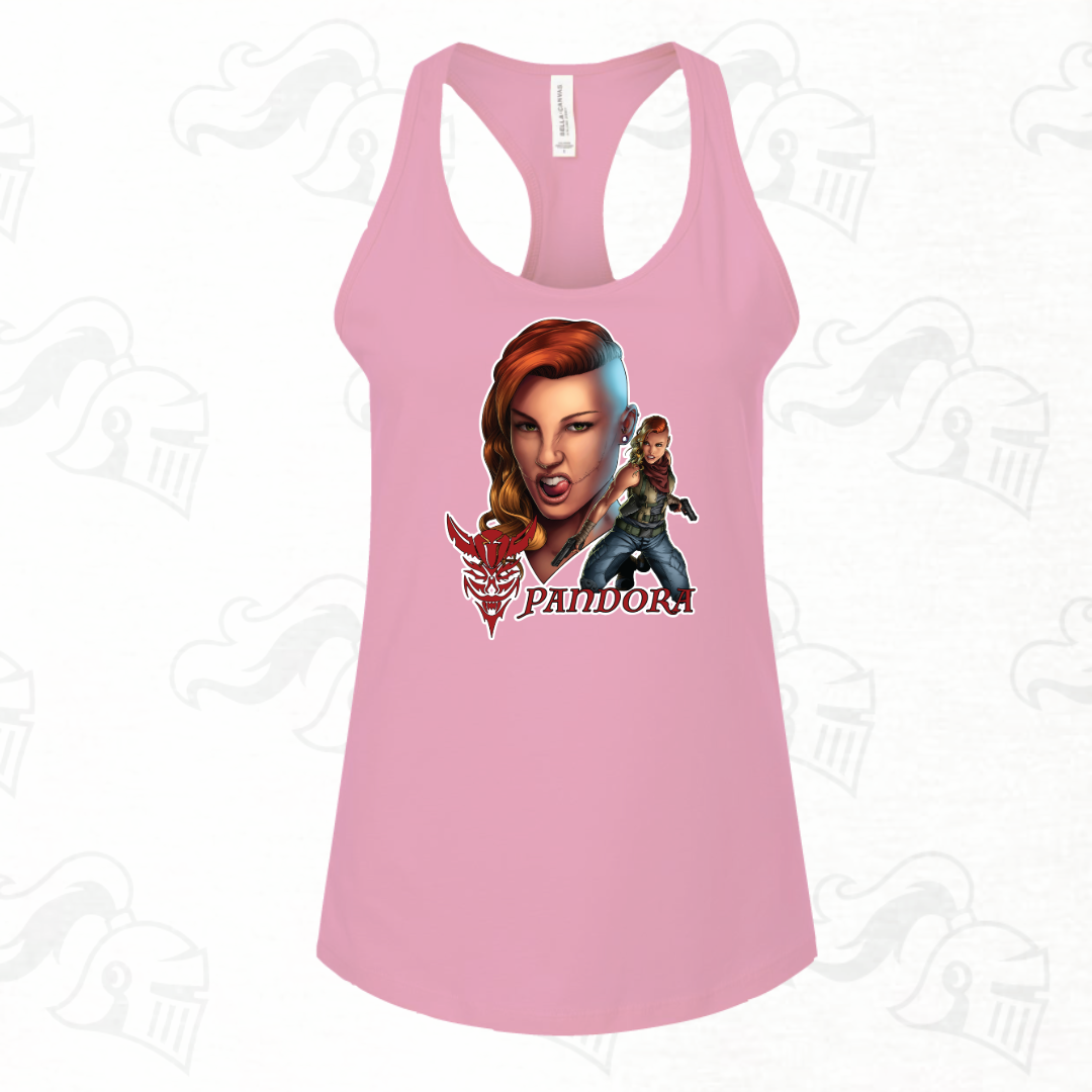Pandora Color Womens Racerback Tank
