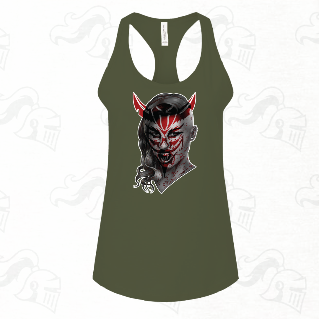 Pandora Devil Womens Racerback Tank