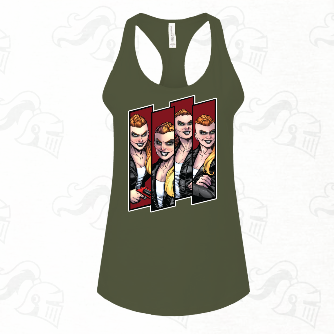 Pandora Panel Womens Racerback Tank