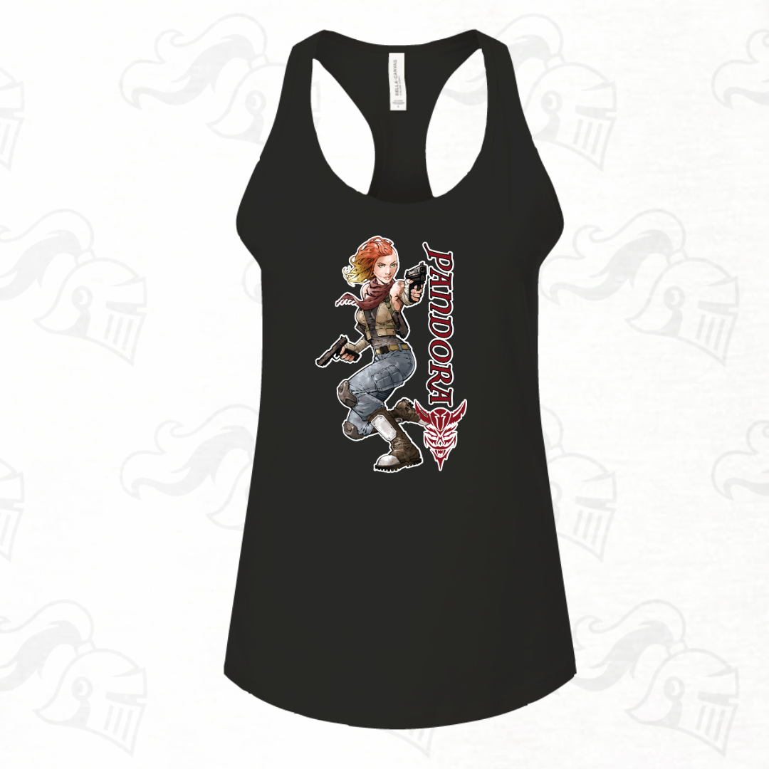 Pandora Character Womens Racerback Tank