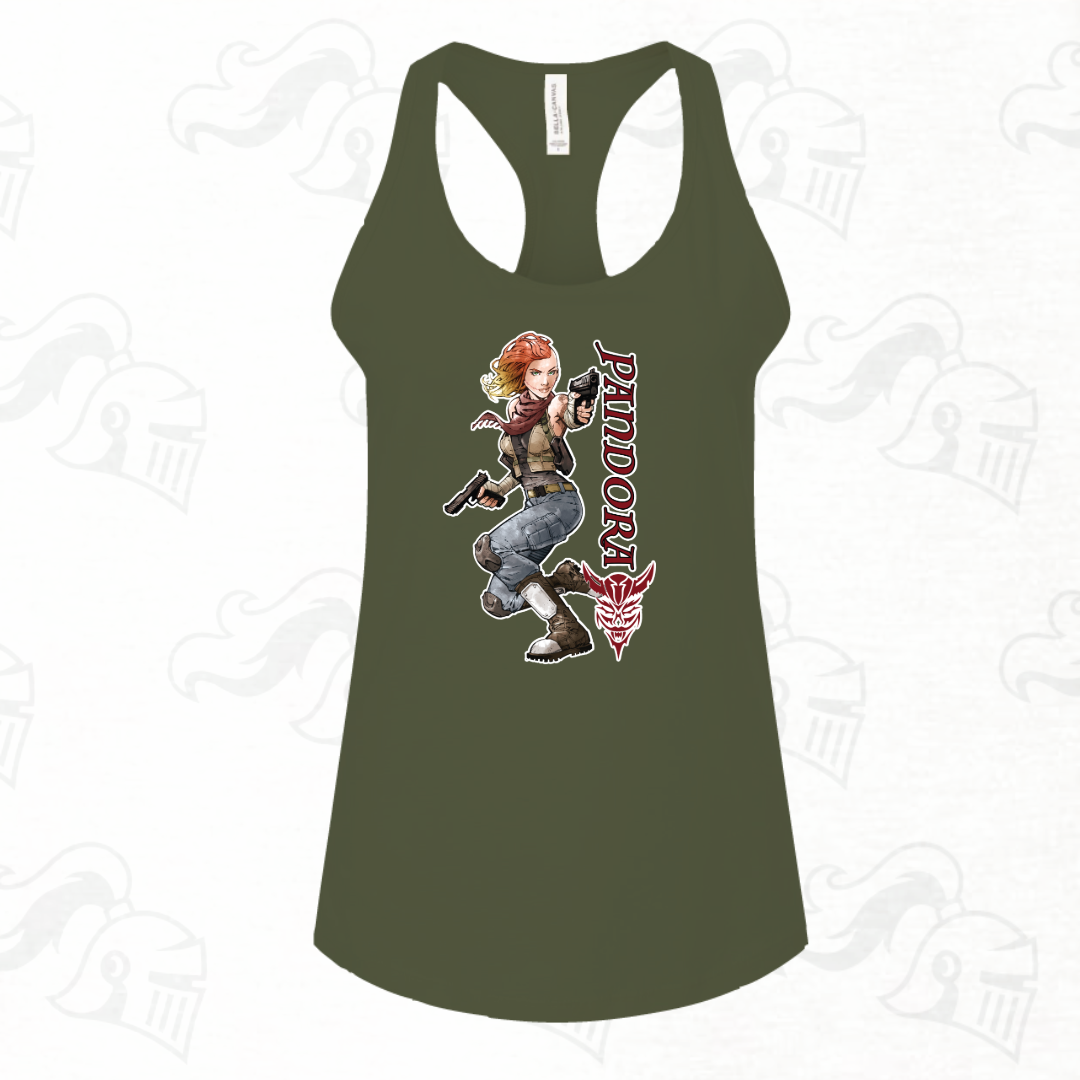 Pandora Character Womens Racerback Tank