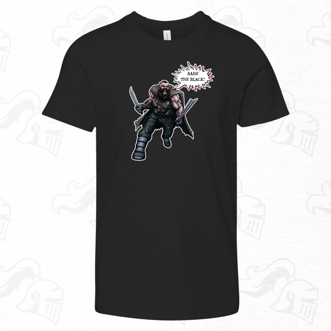 Raise The Black Character Youth Tee