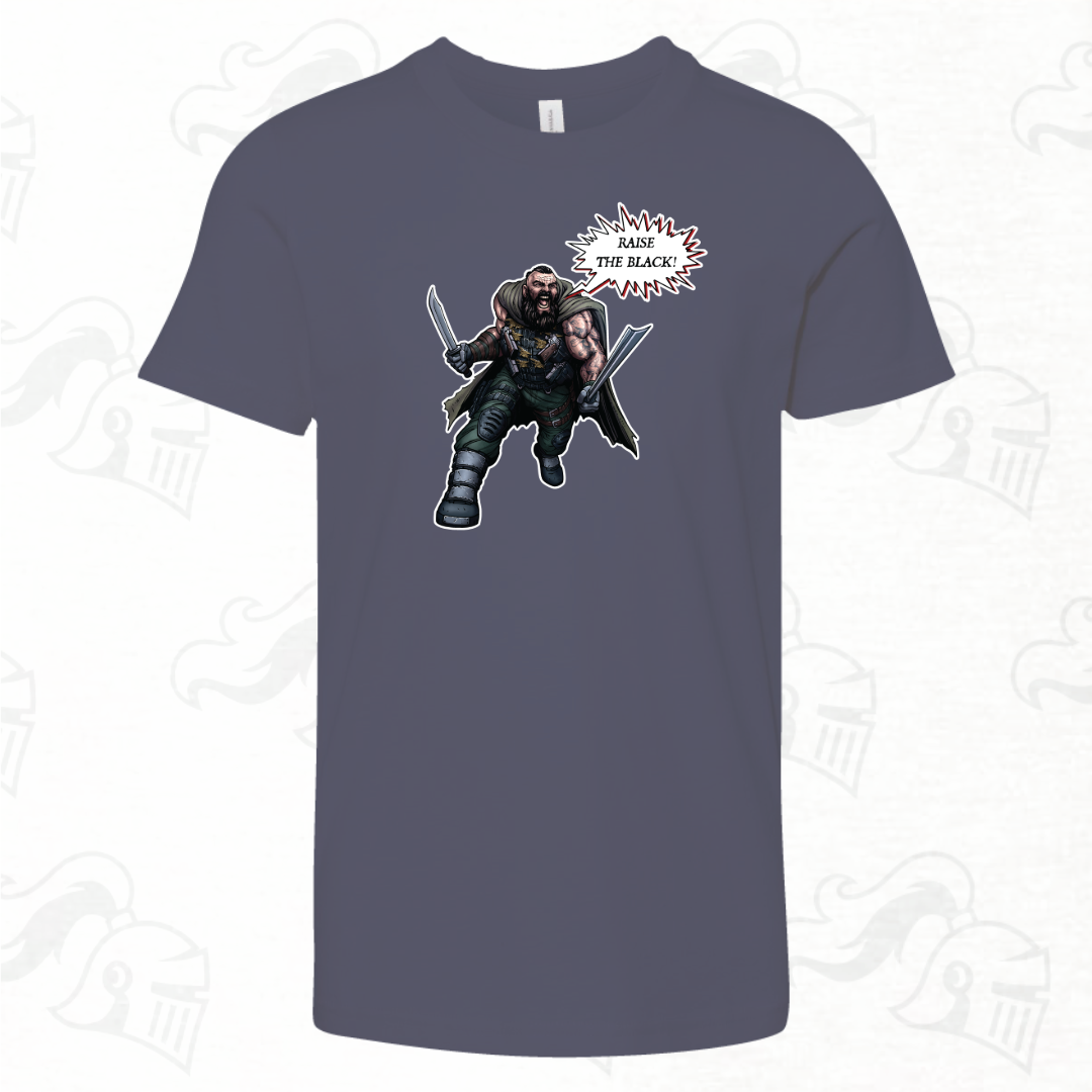 Raise The Black Character Youth Tee