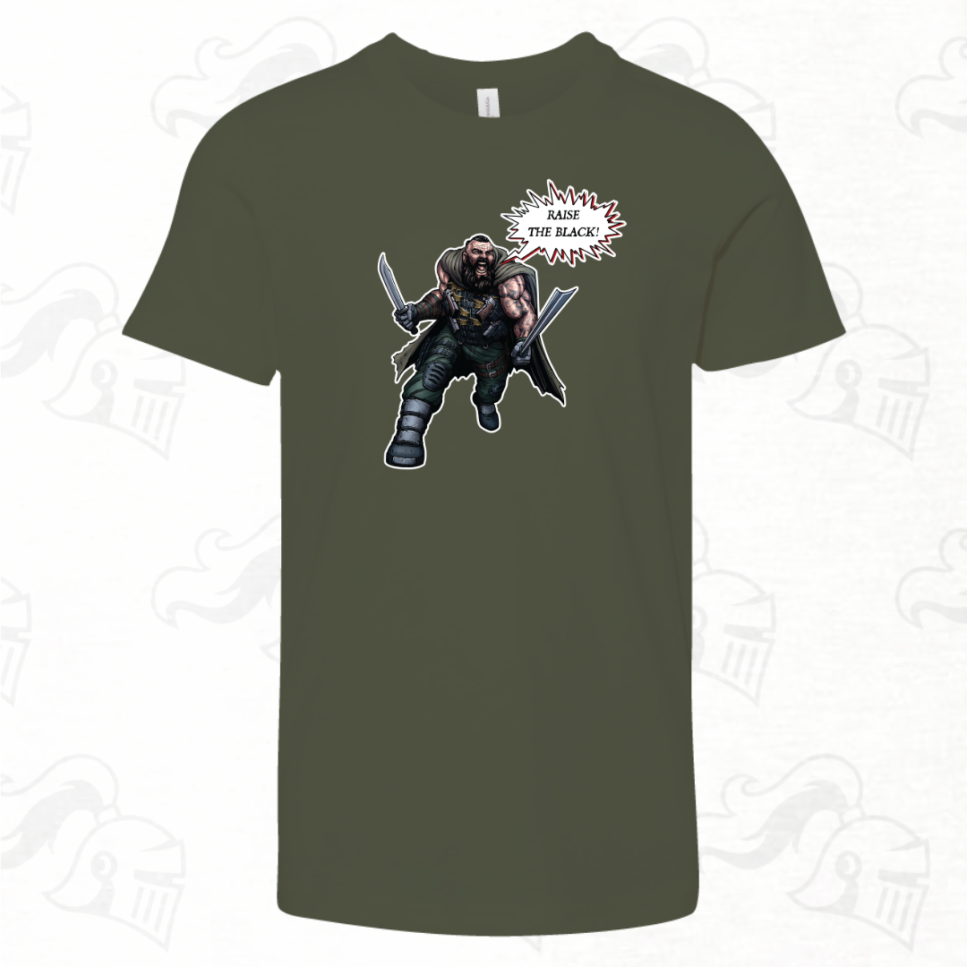 Raise The Black Character Youth Tee