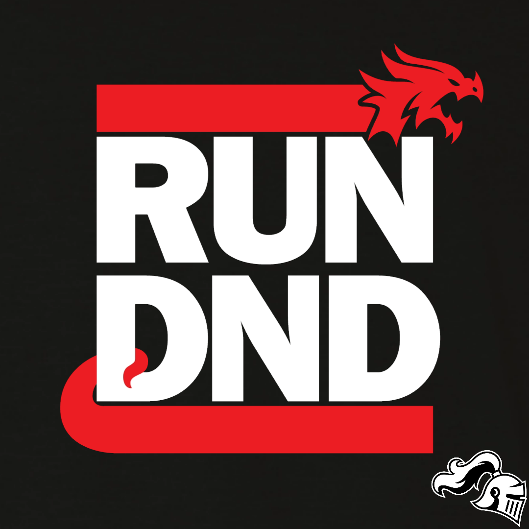 RUN DND Game Knight Apparel