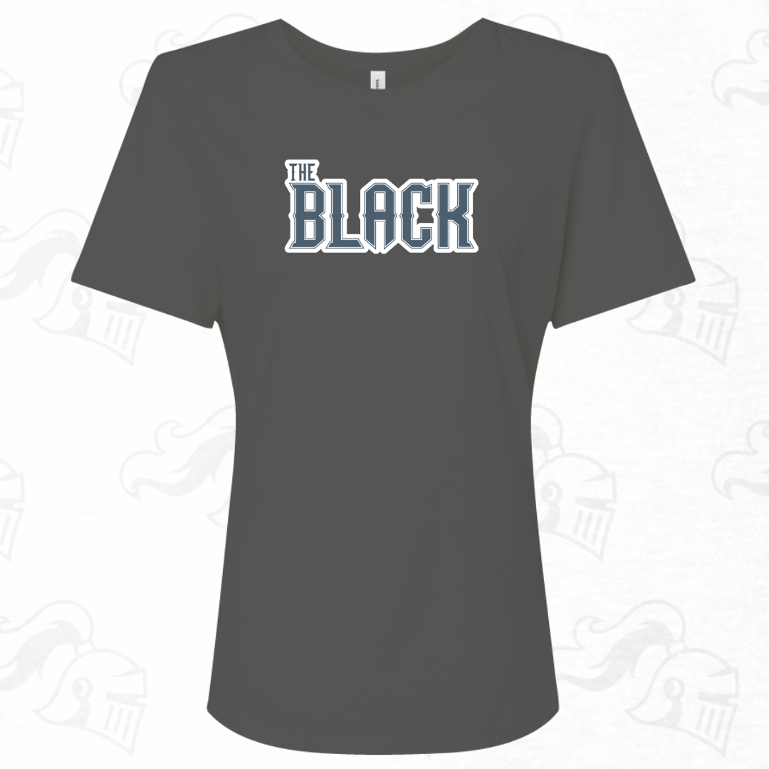 The Black Logo Womens Tee