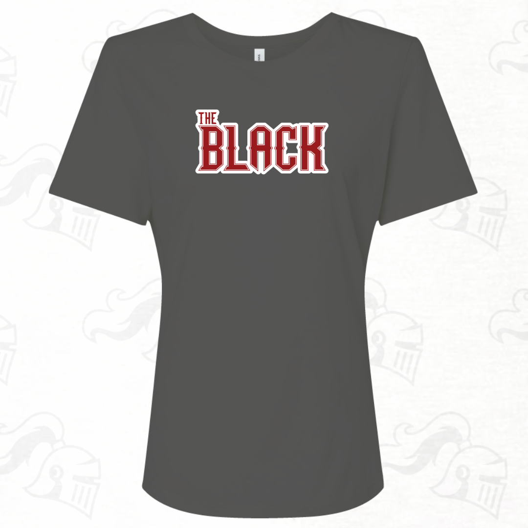 The Black Logo Womens Tee