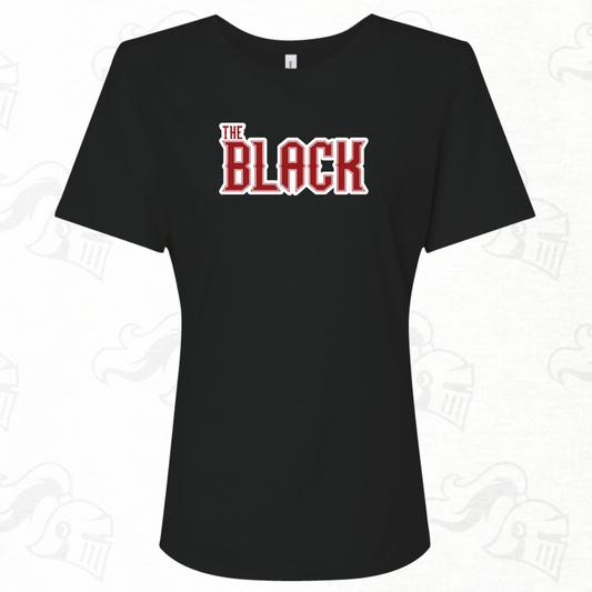 The Black Logo Womens Tee