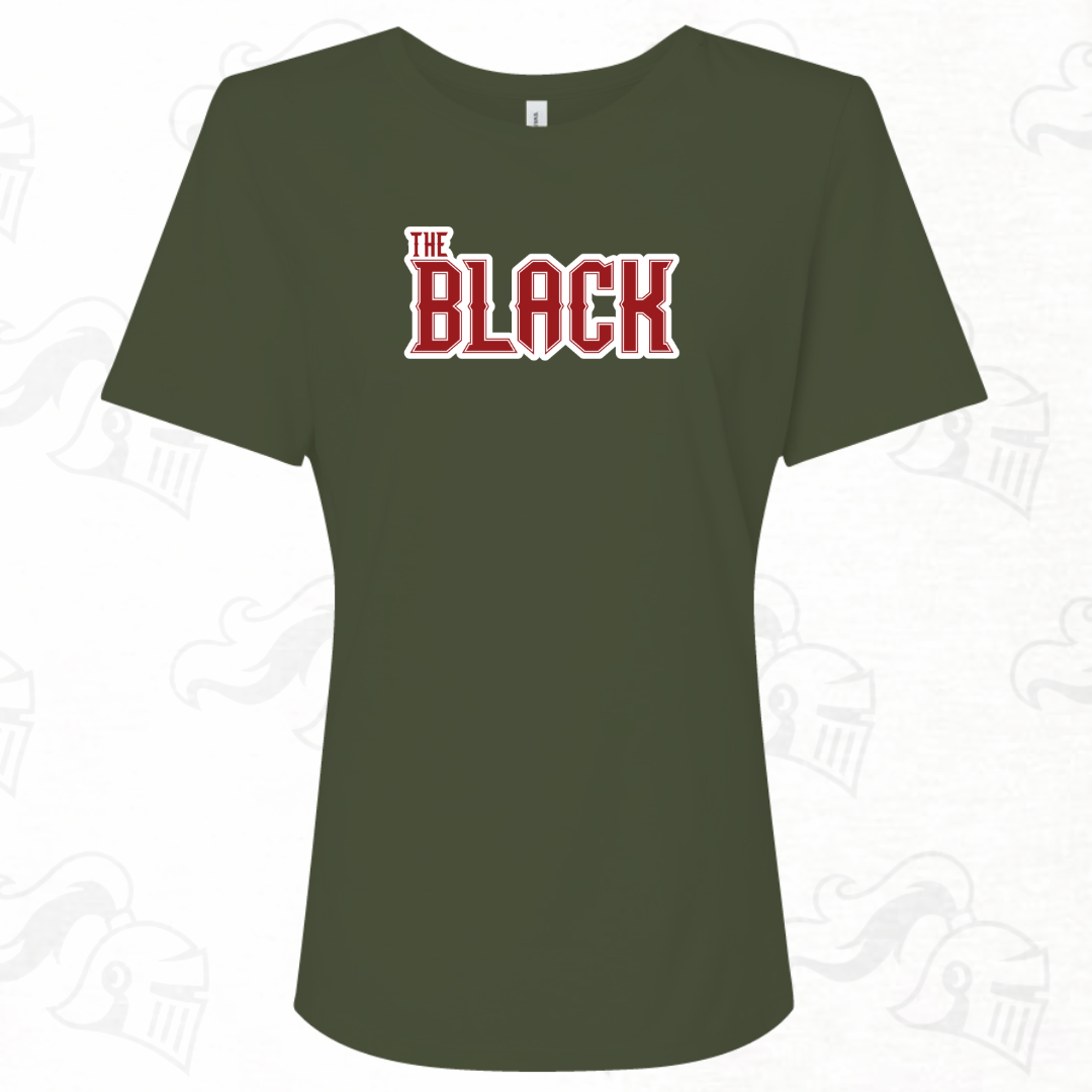 The Black Logo Womens Tee