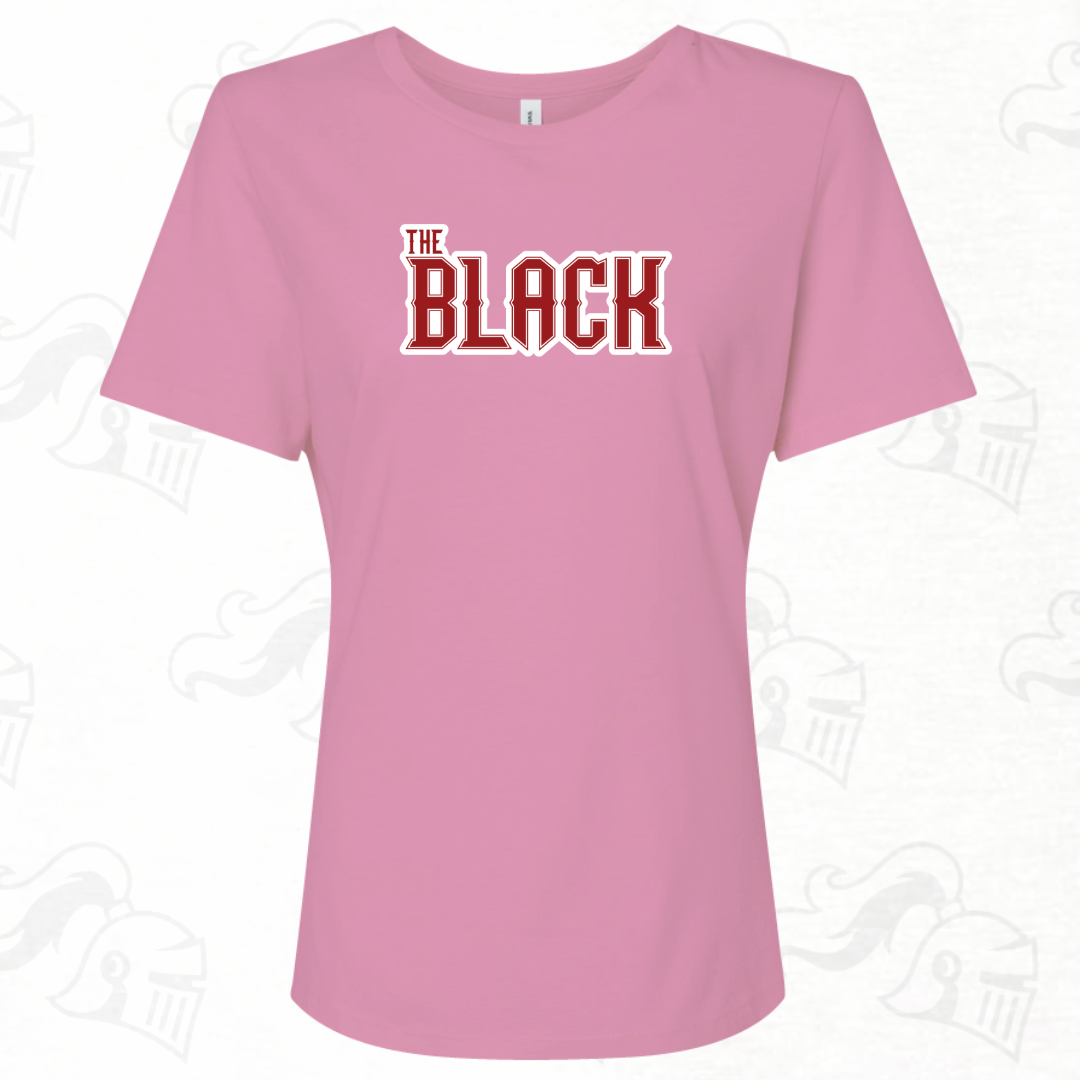 The Black Logo Womens Tee