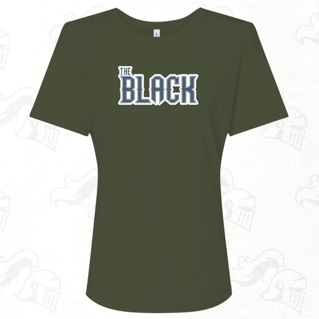 The Black Logo Womens Tee