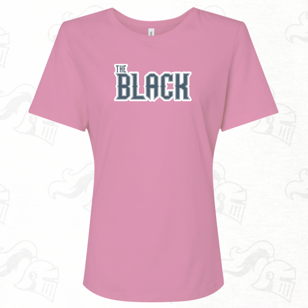 The Black Logo Womens Tee