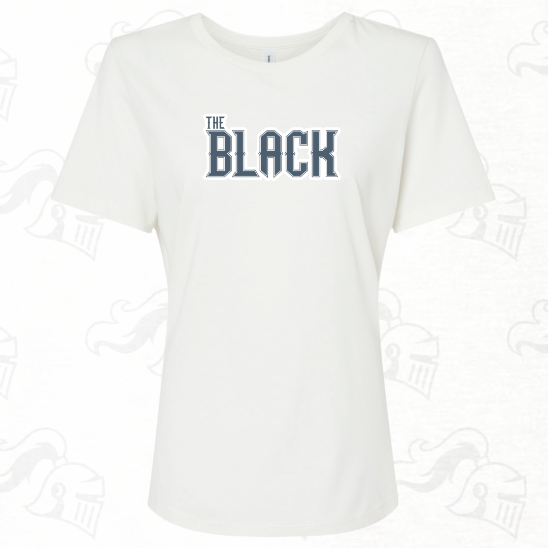 The Black Logo Womens Tee