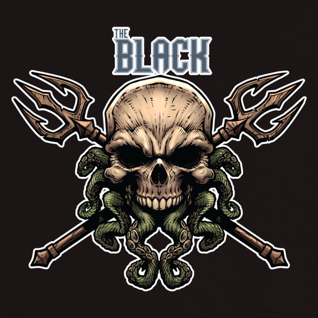 The Black Skull Logo Youth Tee