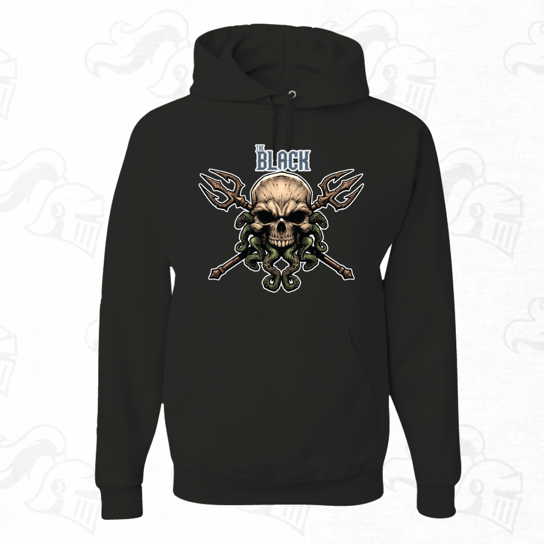 The Black Skull Logo Unisex Sweatshirt