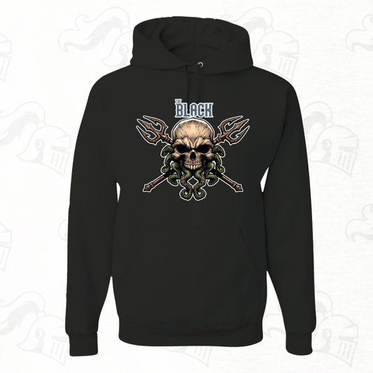 The Black Skull Logo Unisex Sweatshirt