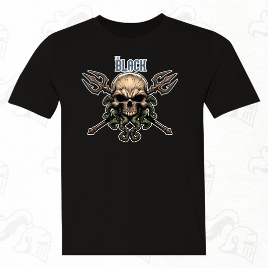The Black Skull Logo Unisex Tee