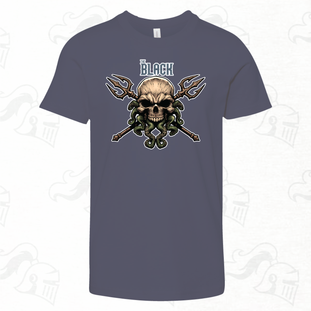 The Black Skull Logo Youth Tee