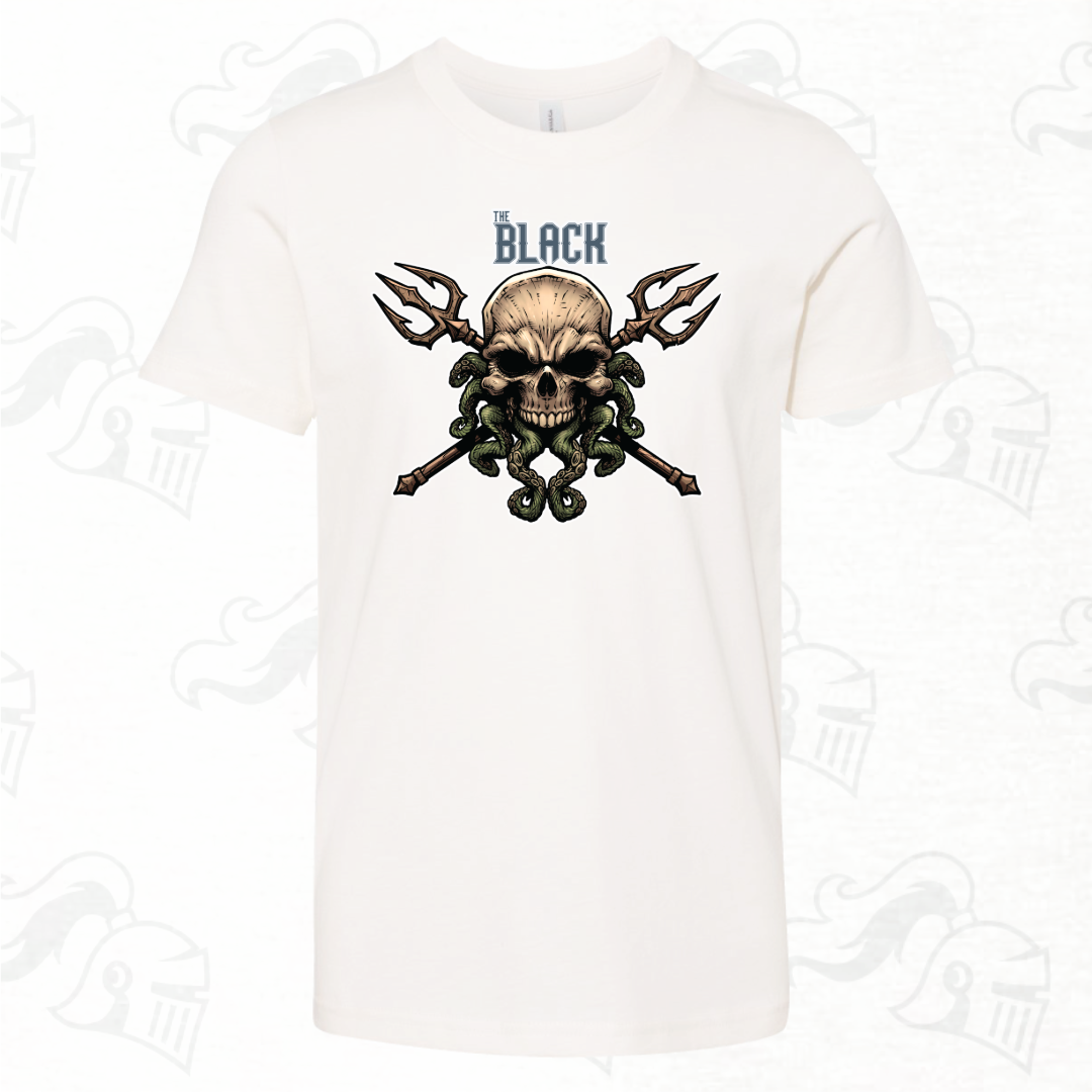 The Black Skull Logo Youth Tee