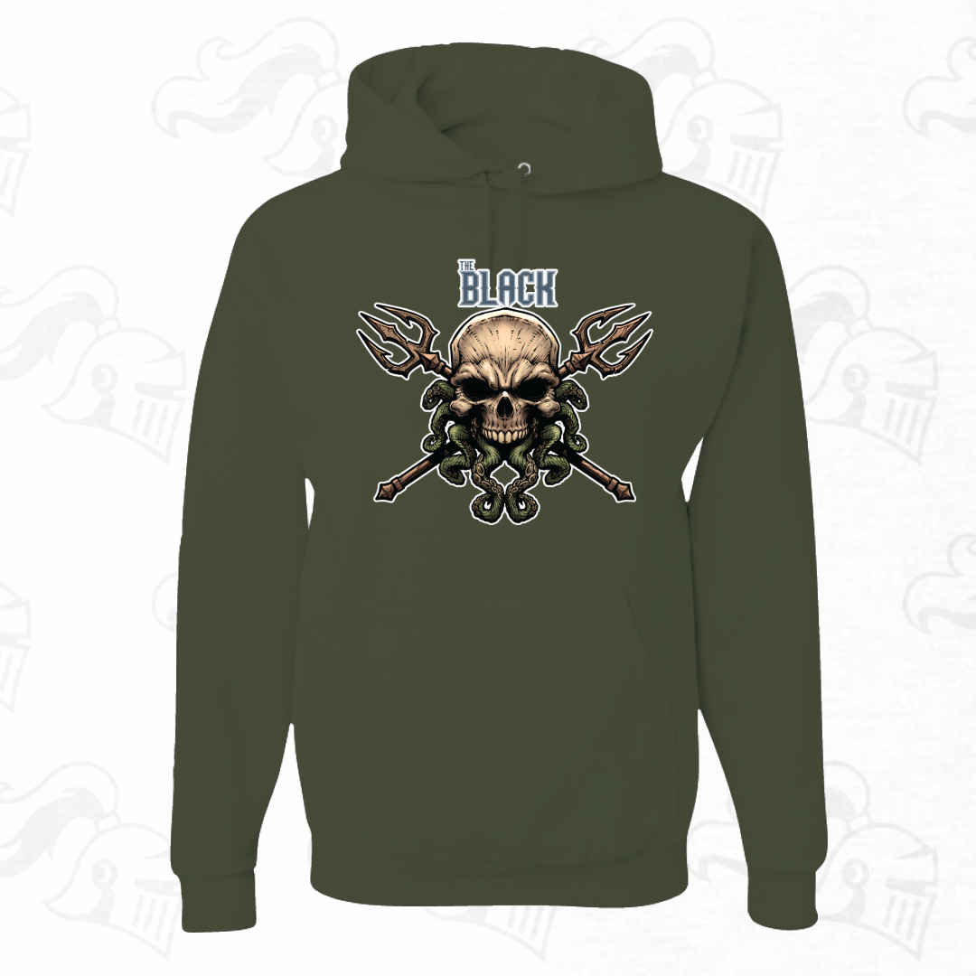 The Black Skull Logo Unisex Sweatshirt