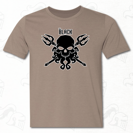 The Black Skull Logo Unisex Tee