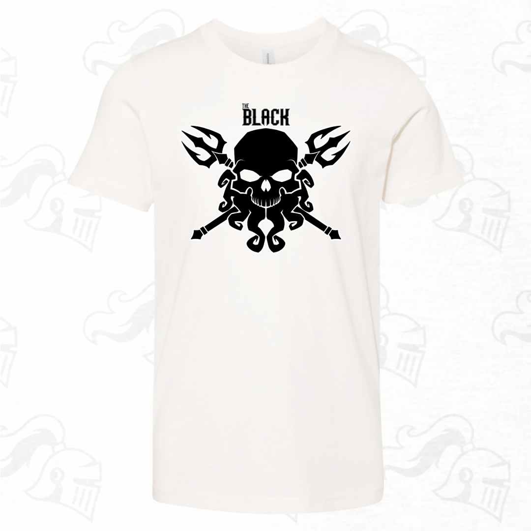 The Black Skull Logo Youth Tee