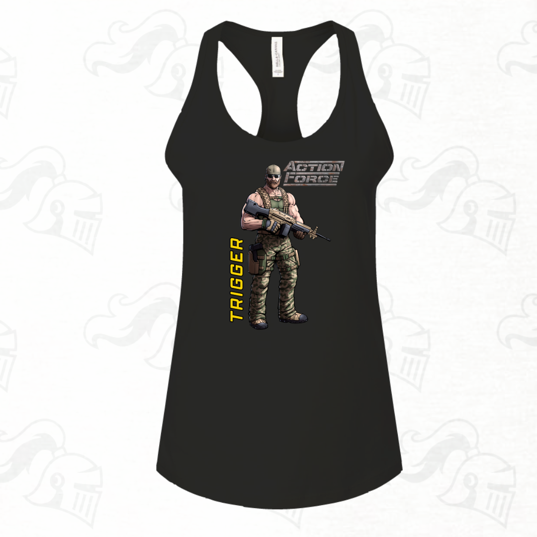 Trigger Womens Racerback Tank