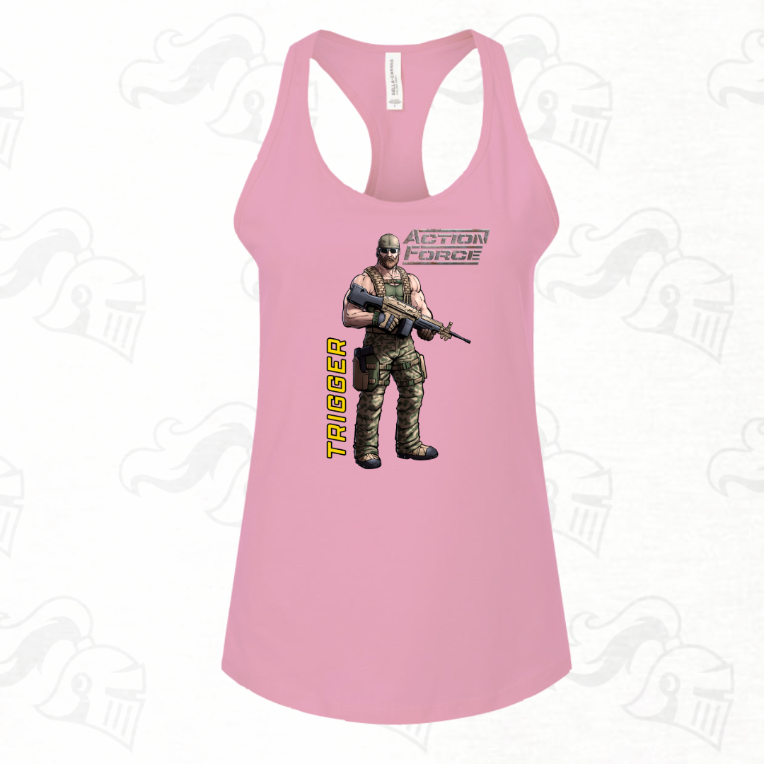 Trigger Womens Racerback Tank