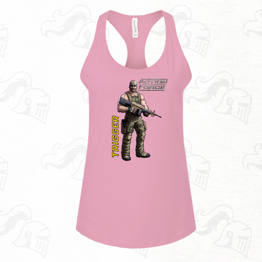 Trigger Womens Racerback Tank