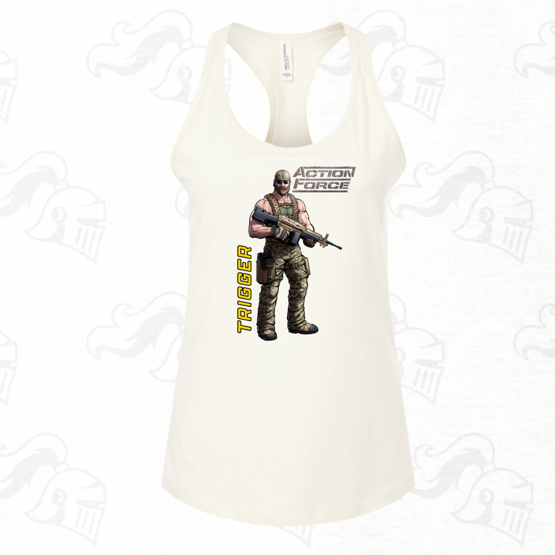 Trigger Womens Racerback Tank