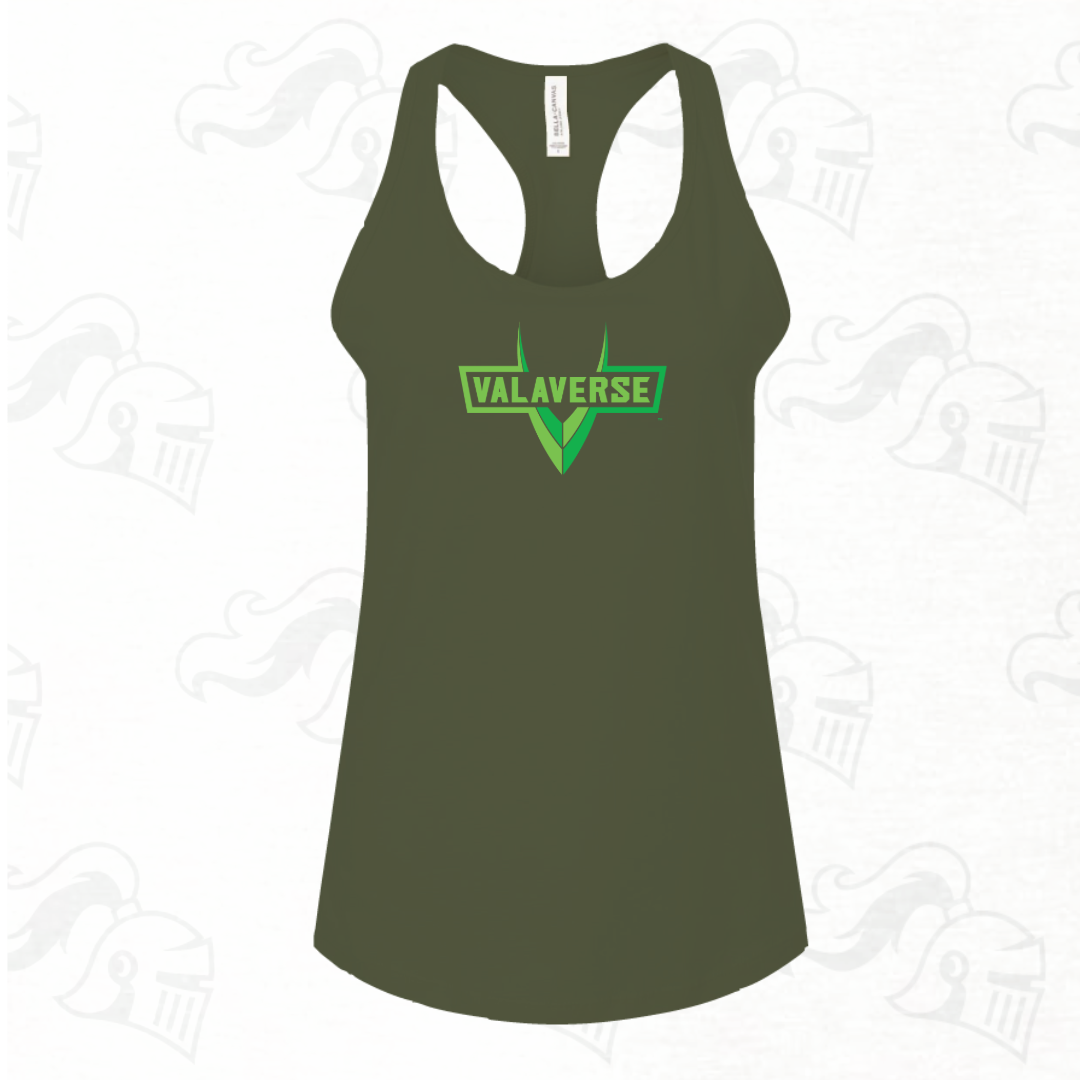 Valaverse Womens Racerback Tank