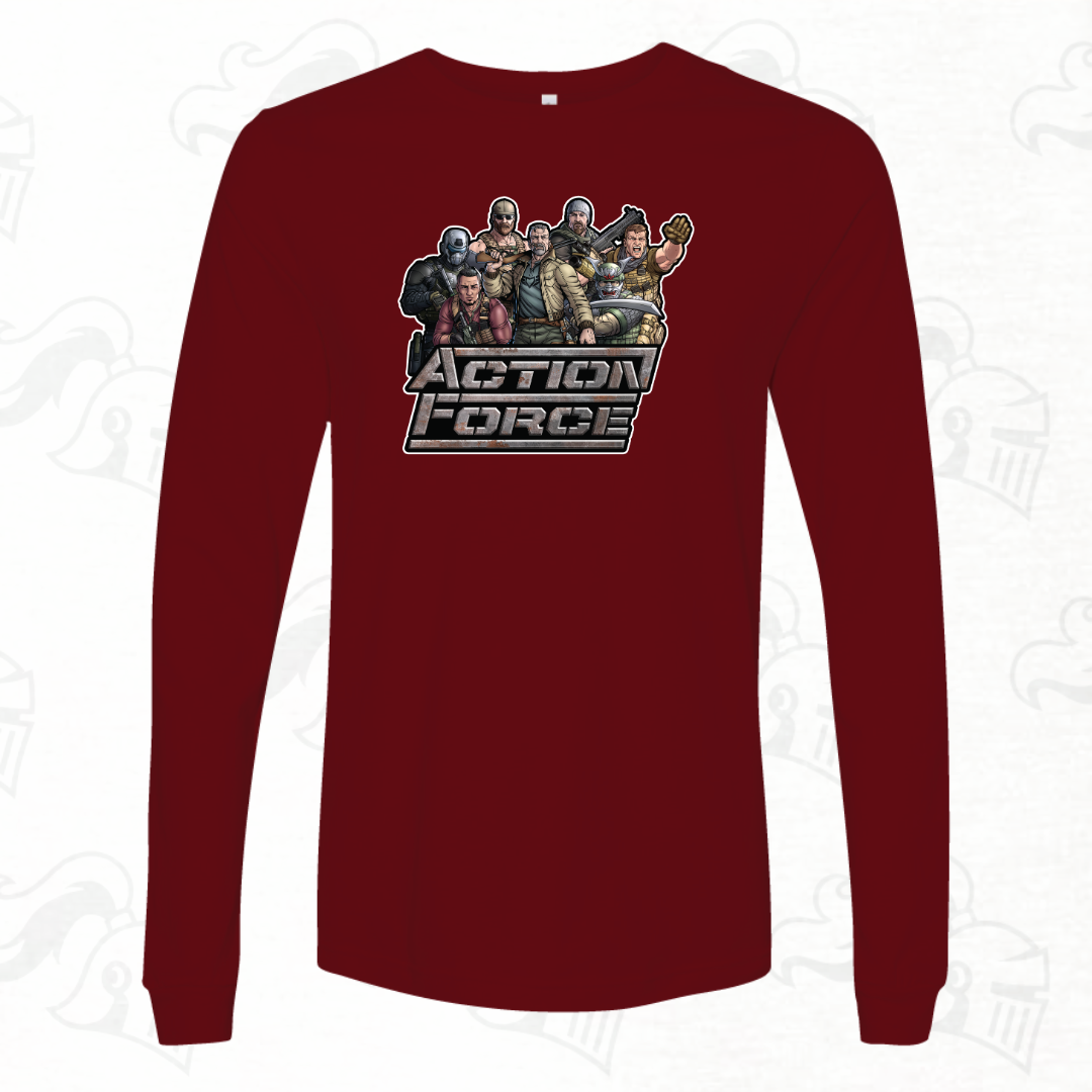 Action Force Cast Unisex Longsleeve Tee