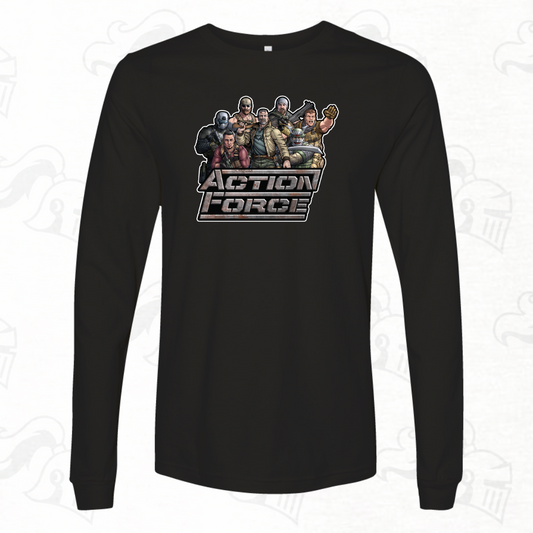 Action Force Cast Unisex Longsleeve Tee