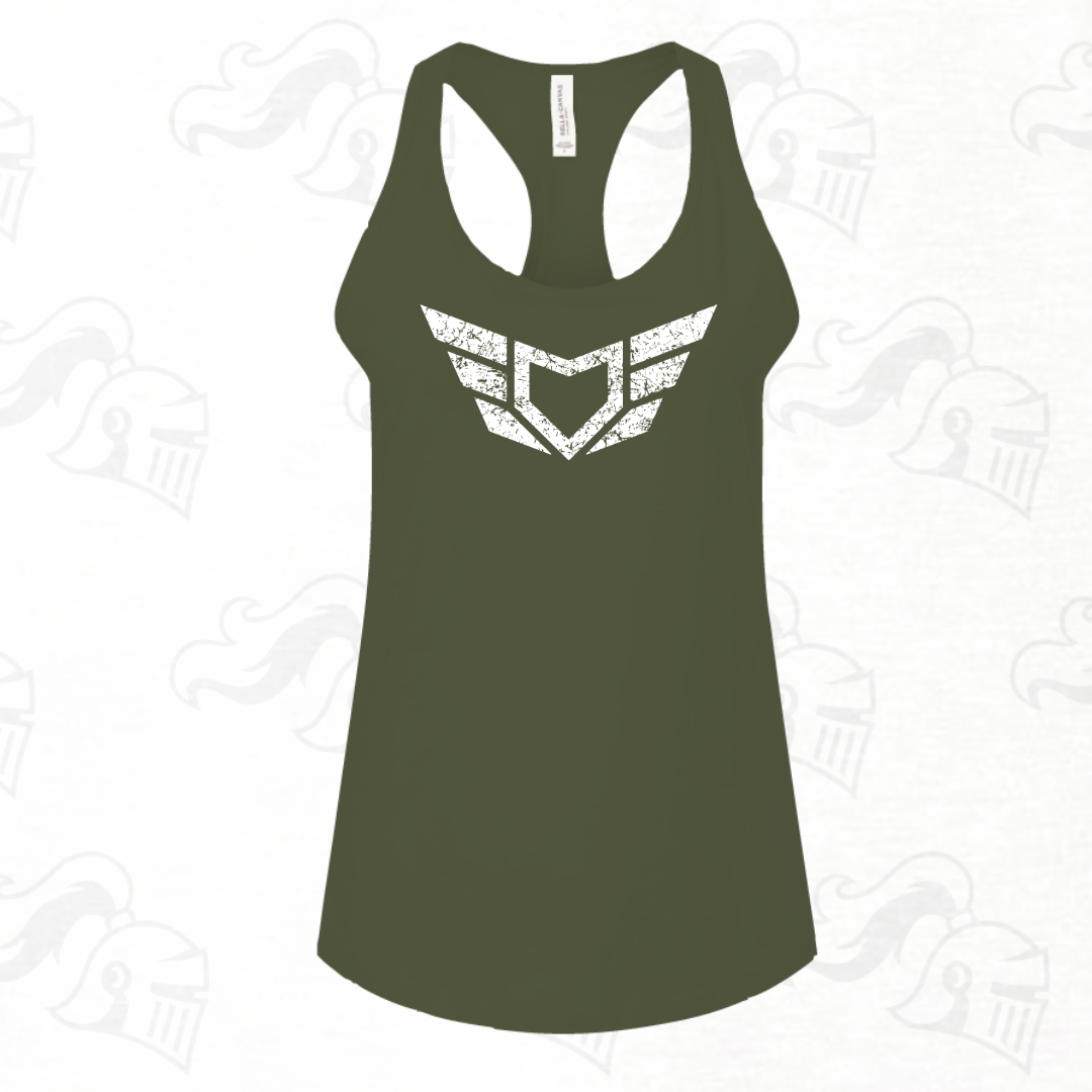 Action Force Womens Racerback Tank