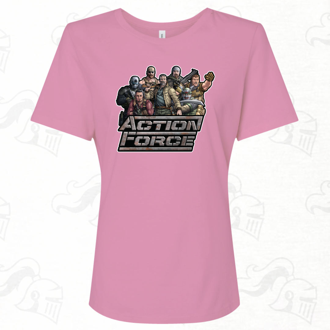 Action Force Cast Womens Tee