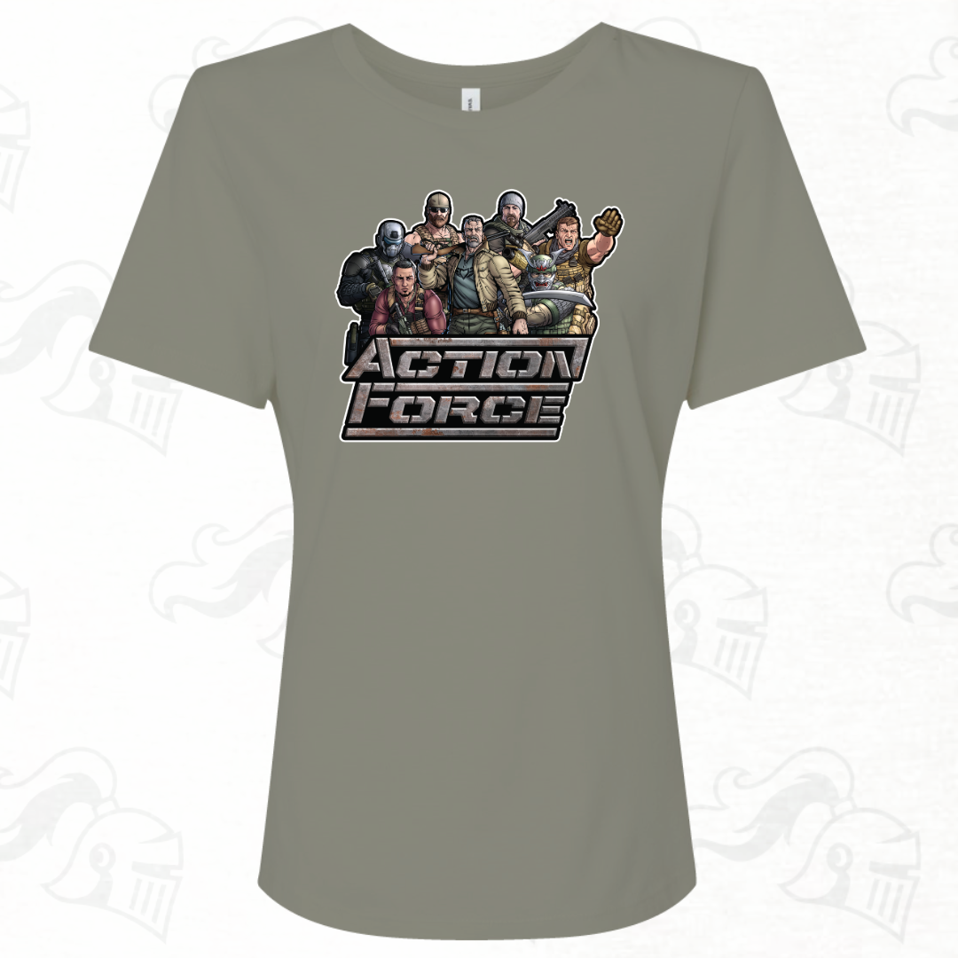 Action Force Cast Womens Tee