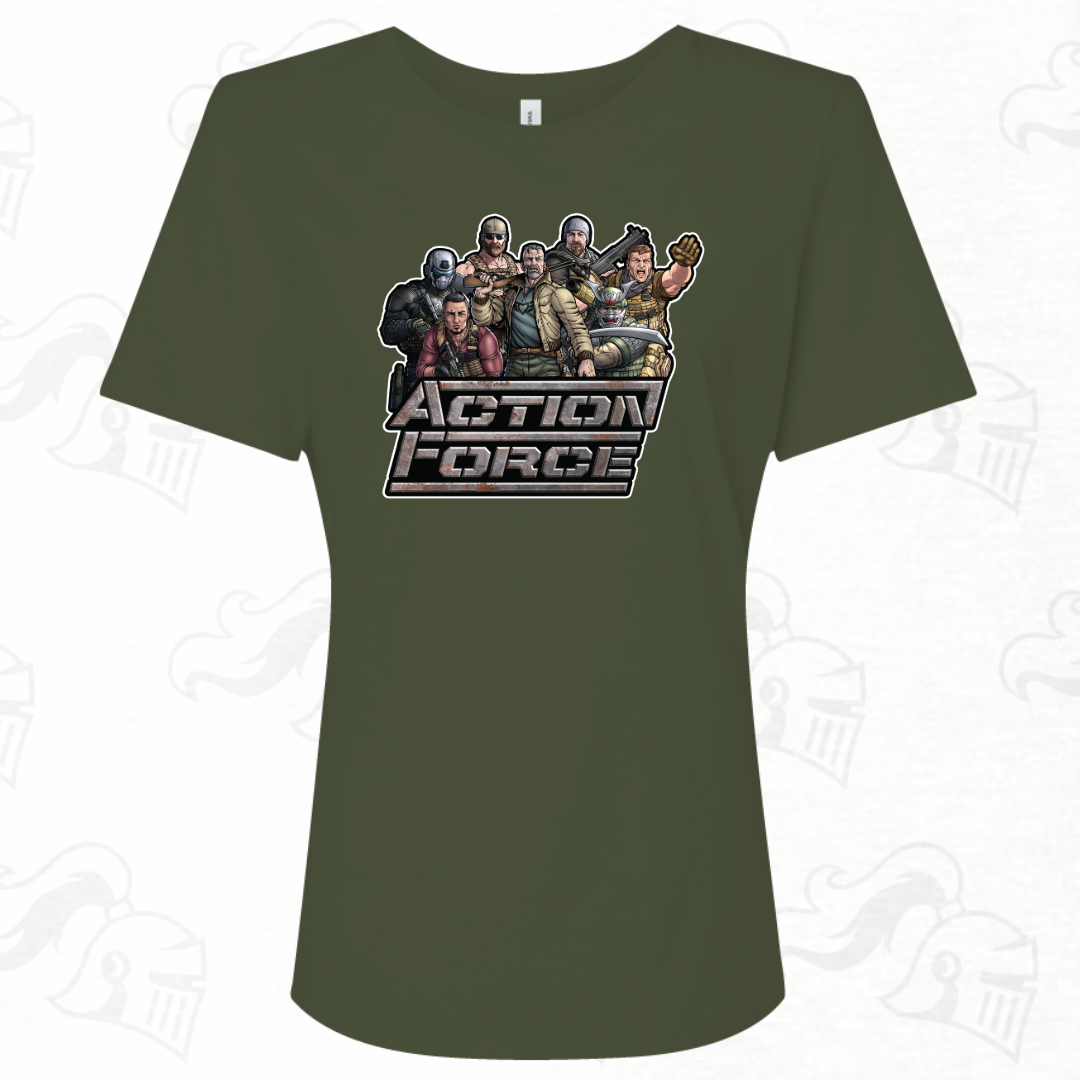 Action Force Cast Womens Tee