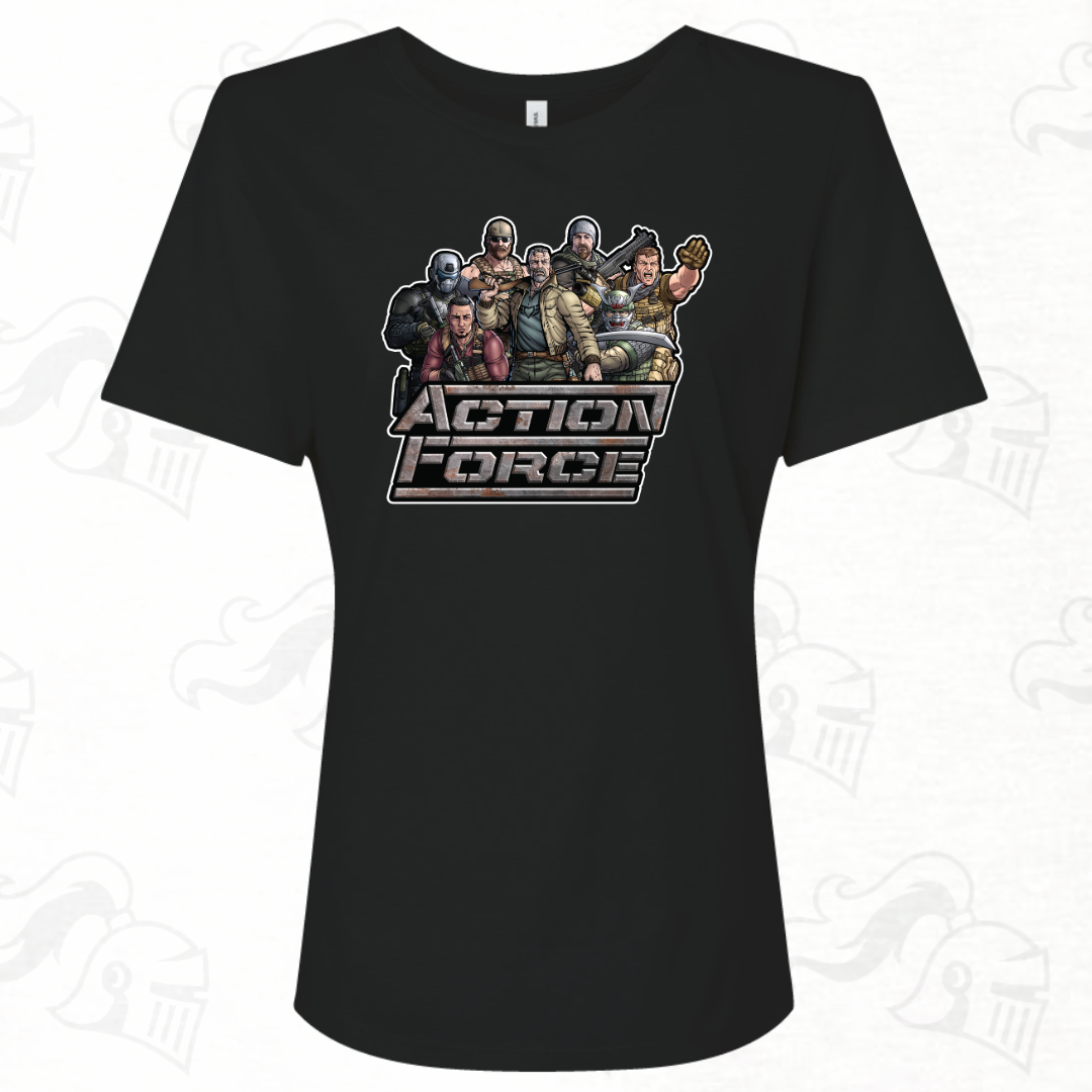 Action Force Cast Womens Tee