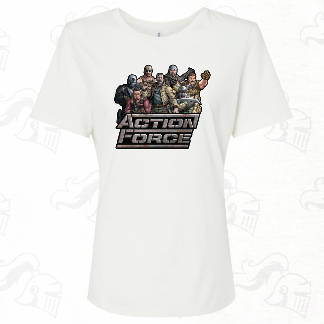 Action Force Cast Womens Tee