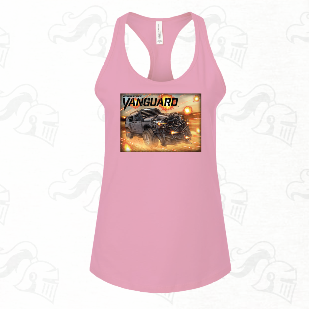 Vanguard Action Womens Racerback Tank