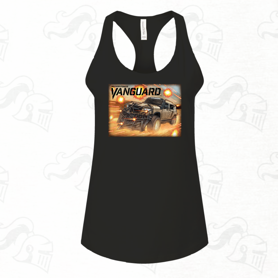 Vanguard Action Womens Racerback Tank