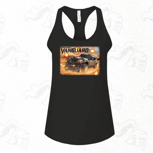 Vanguard Action Womens Racerback Tank
